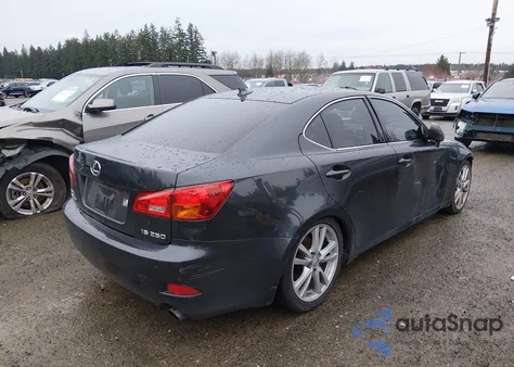 2007 Lexus Is 250 z USA, uszkodzony, nr VIN JTHBK262272040309